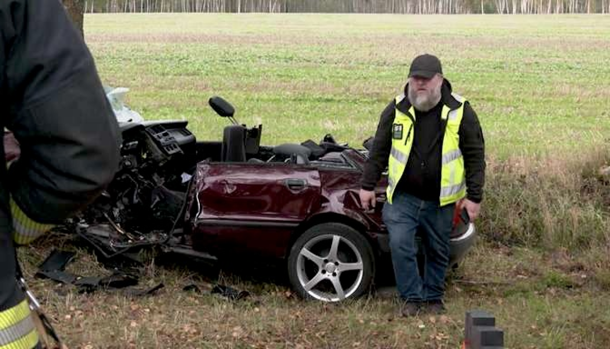 Смертельная авария под Тукумсом: водитель Audi погиб без следов торможения