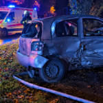 Водитель BMW с 2,28 промилле устроил ДТП в Риге, страховка автомобиля просрочена