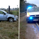Водитель Opel с алкоголем почти 3 промилле попал в аварию после погони под Иецавой